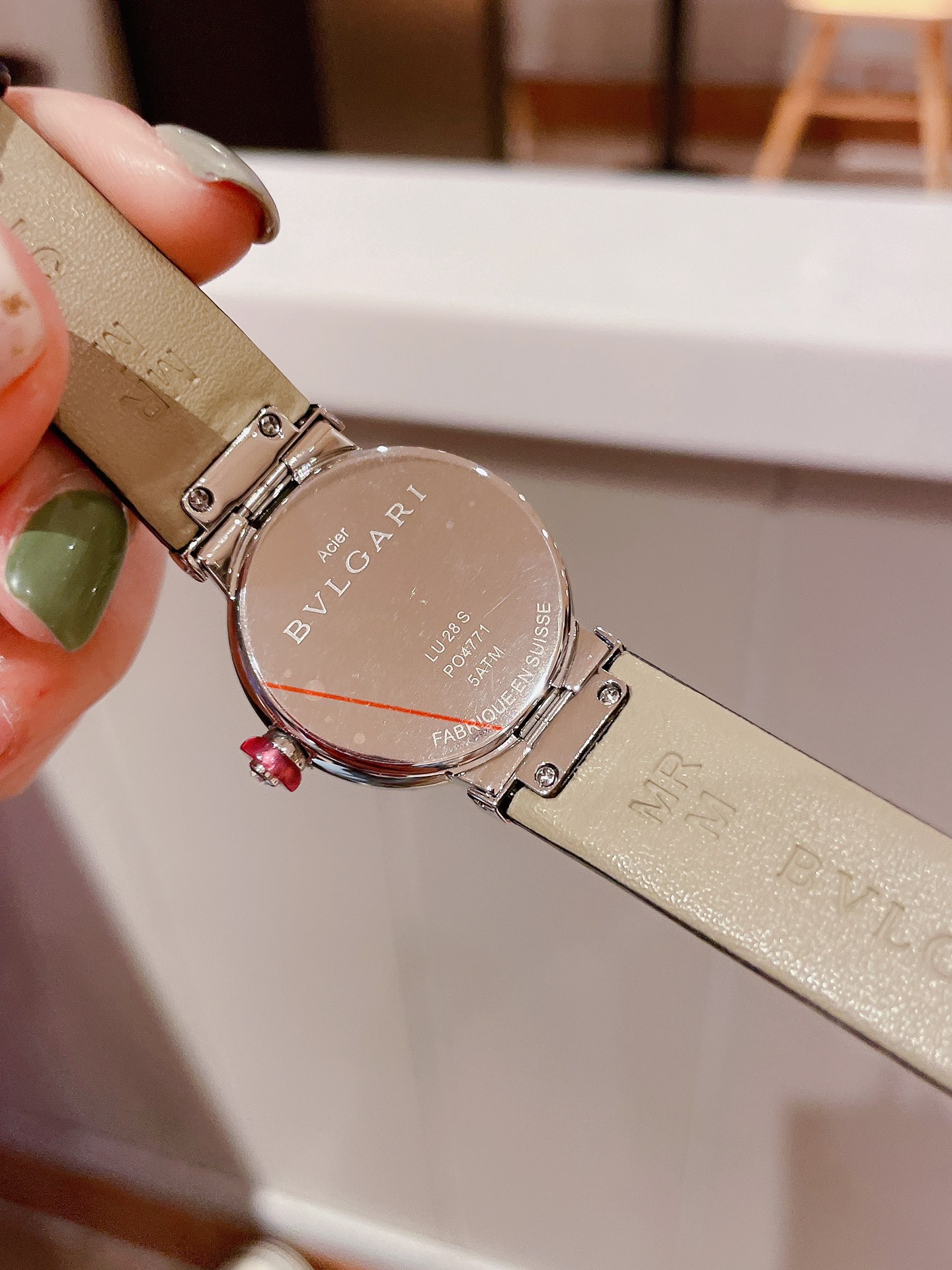 【18-22日にお届け】BVLGARI レディース 腕時計   28MM