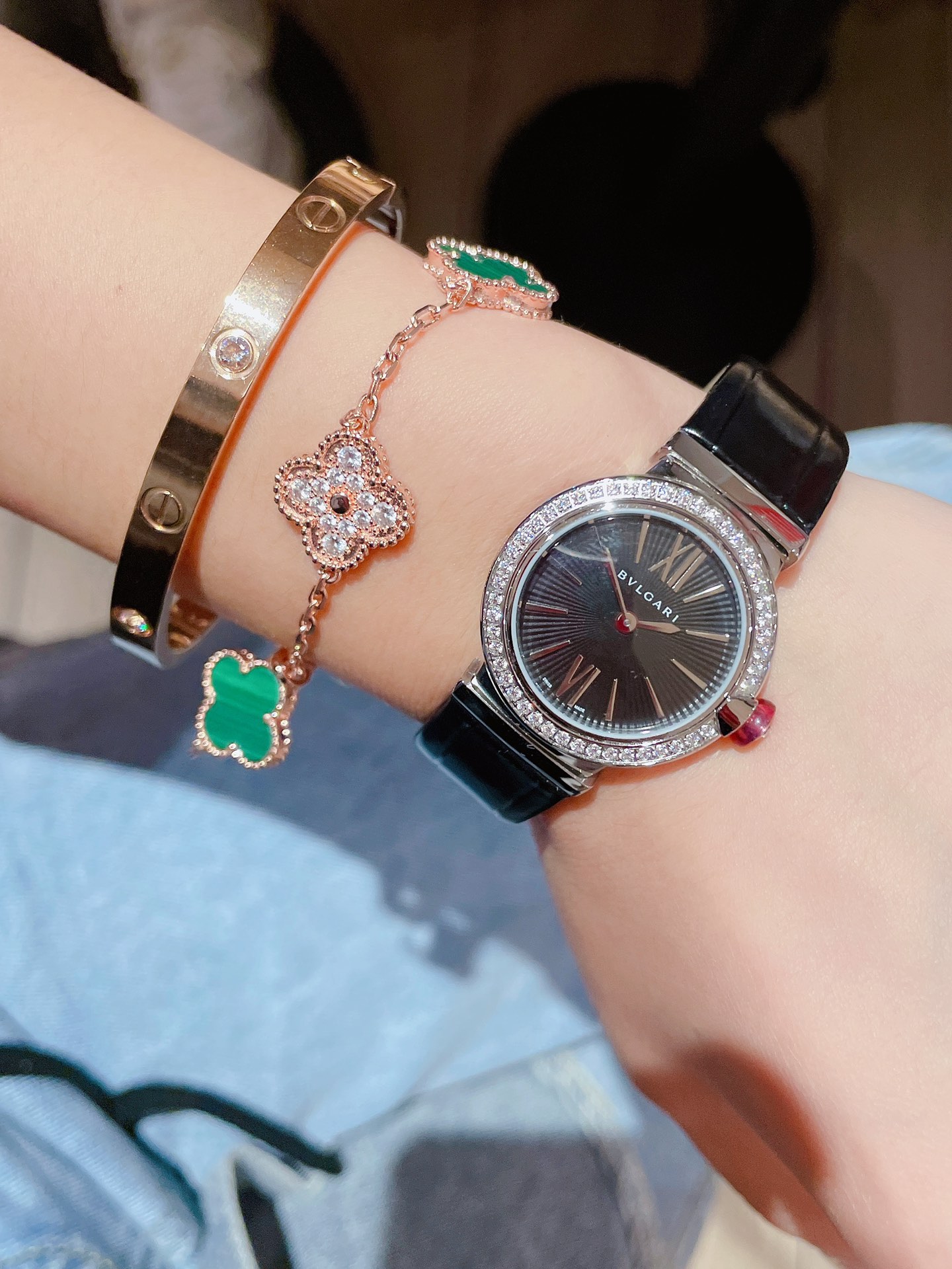 【18-22日にお届け】BVLGARI レディース 腕時計   28MM