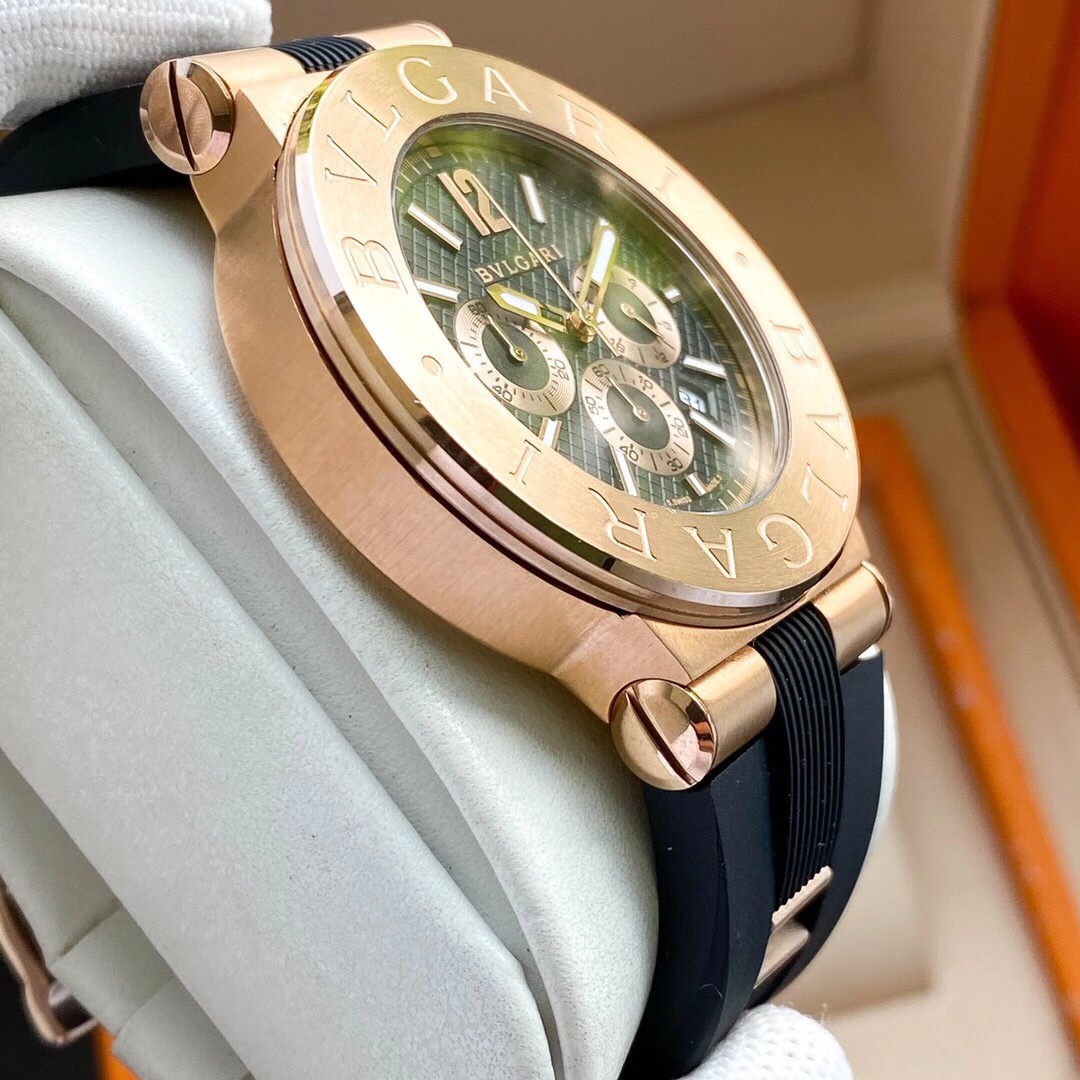 【18-22日にお届け】BVLGARI メンズ 腕時計  43MM 