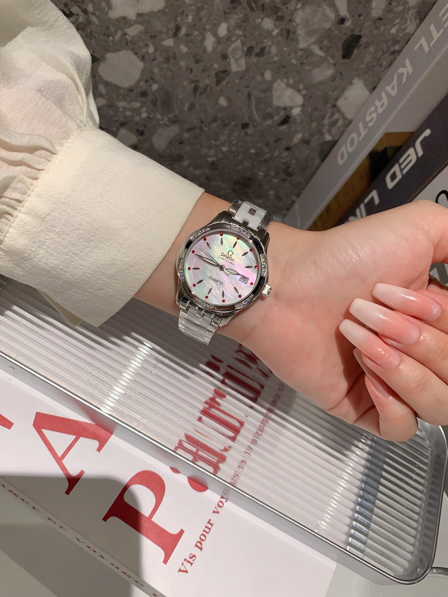 【18-22日にお届け】OMEGA  レディース 腕時計   34MM
