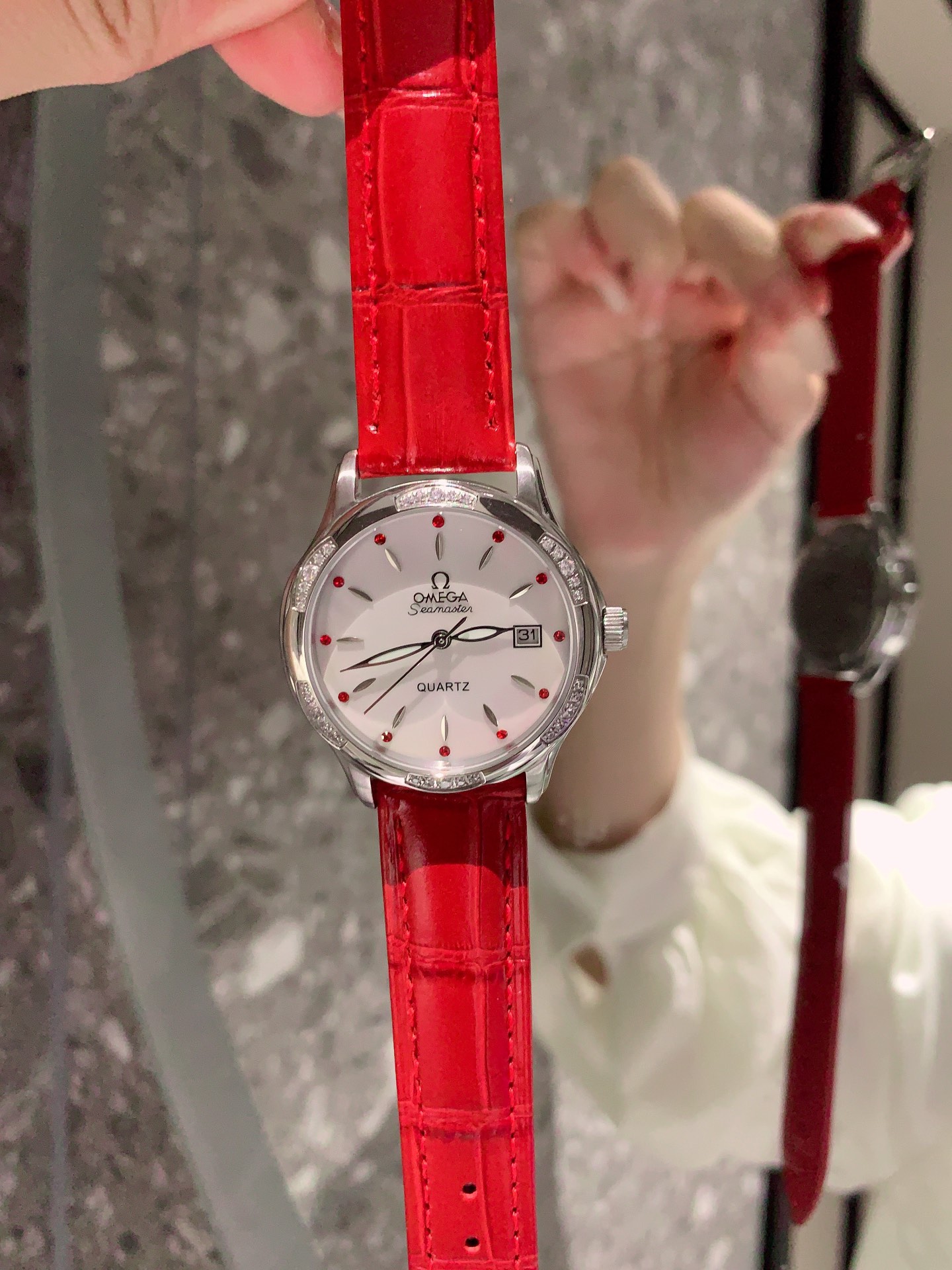 【18-22日にお届け】OMEGA  レディース 腕時計   34MM