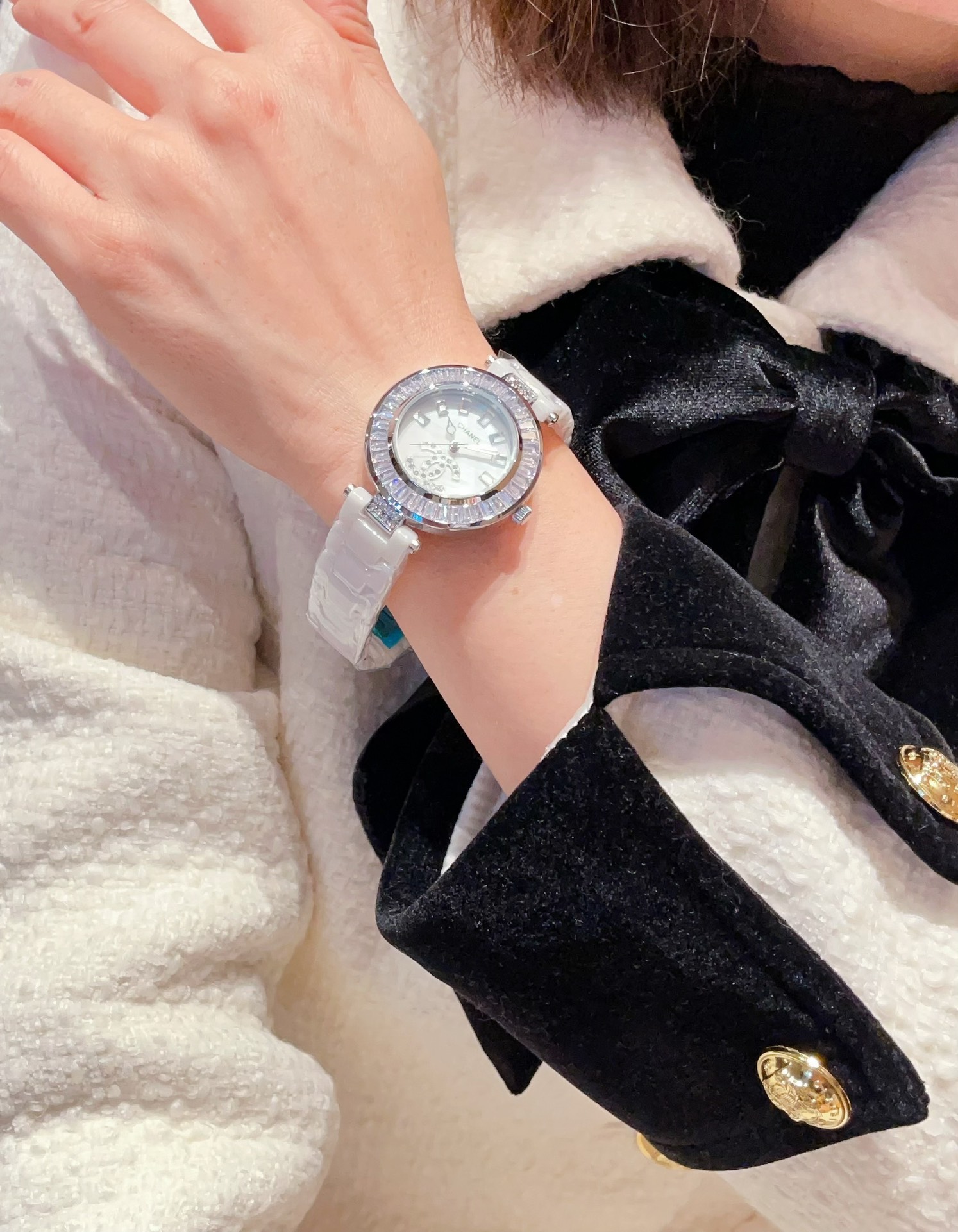 【18-22日にお届け】CHANEL  レディース 腕時計  