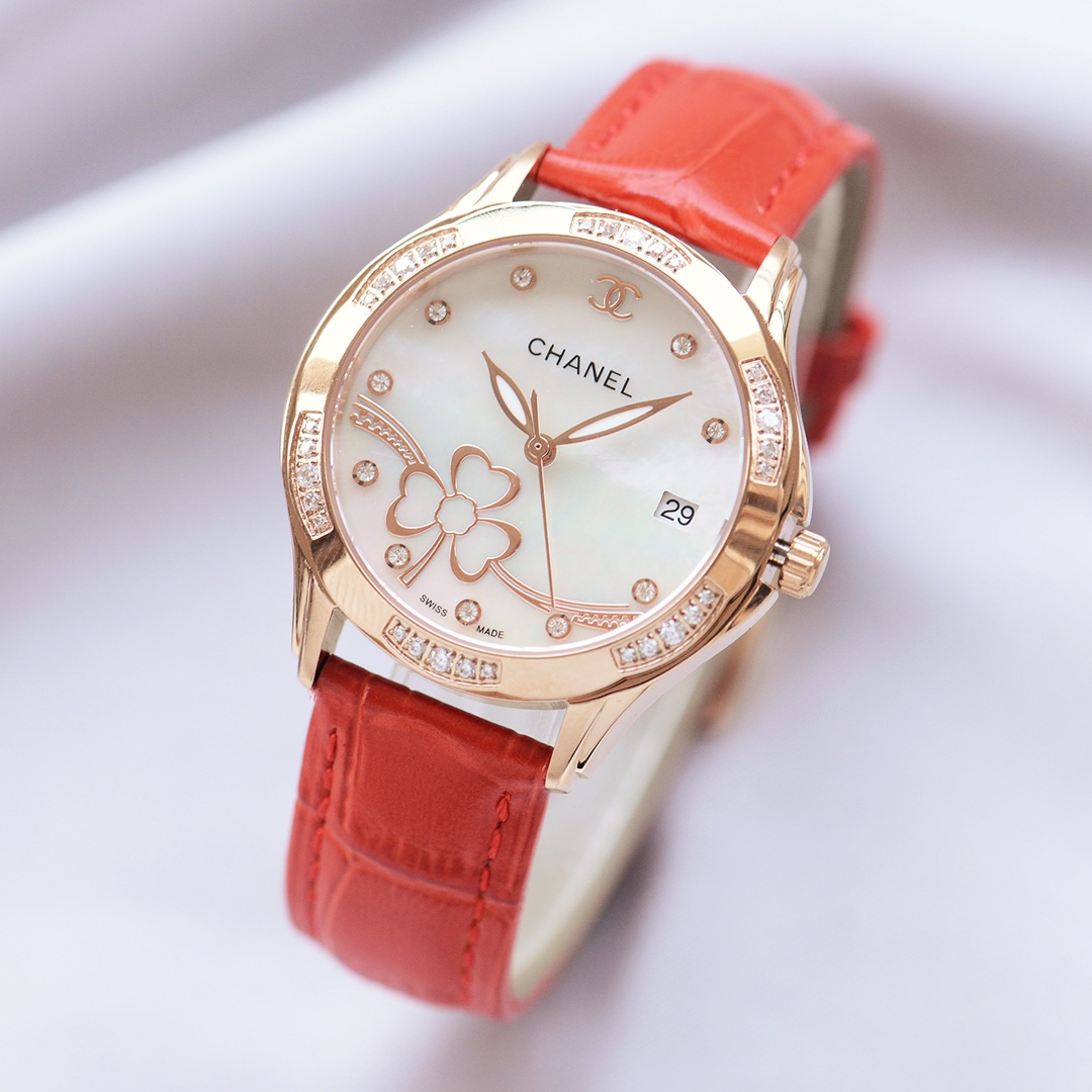【18-22日にお届け】CHANEL  レディース 腕時計   34MM