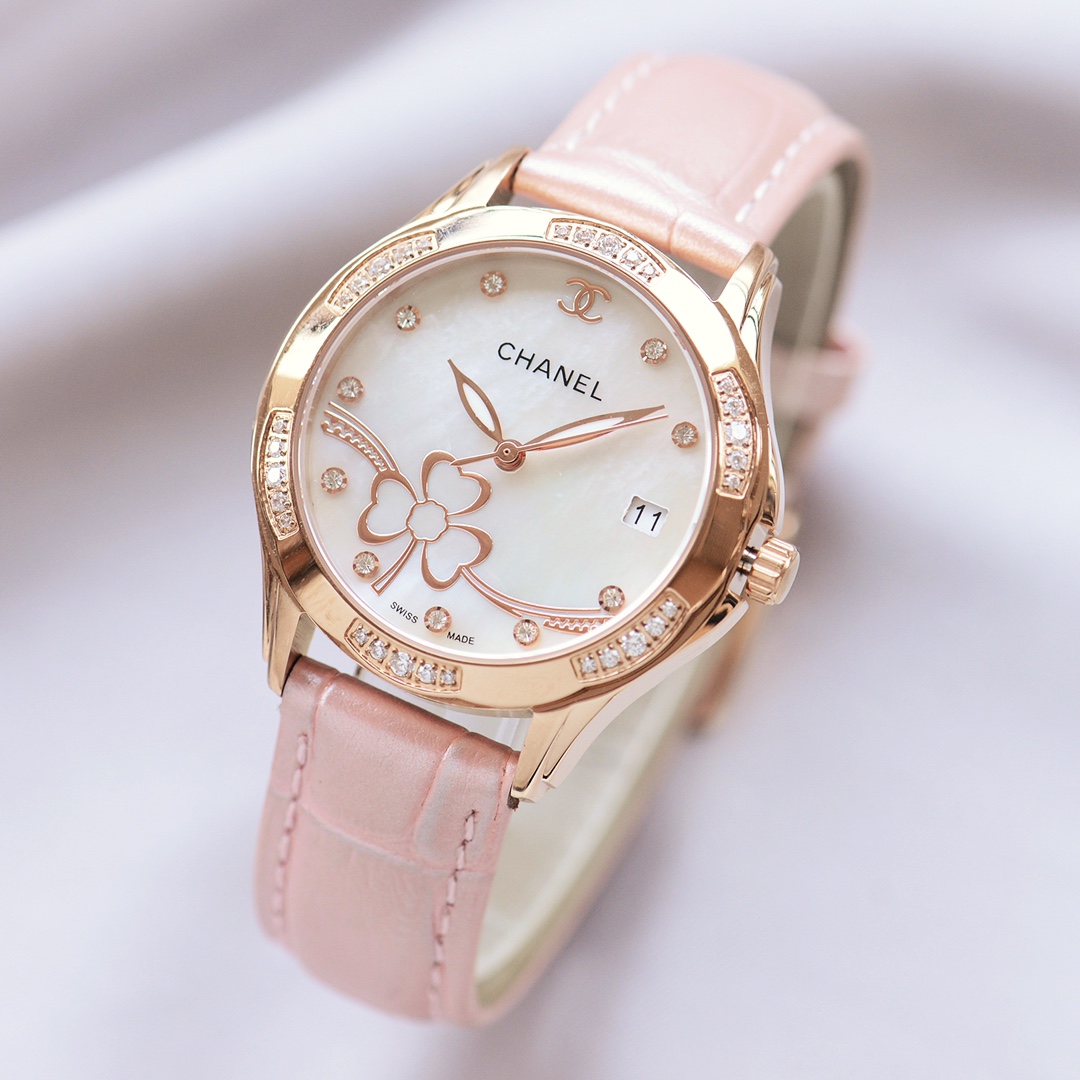 【18-22日にお届け】CHANEL  レディース 腕時計   34MM
