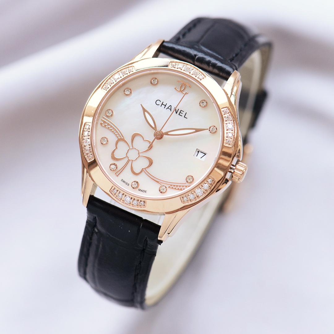 【18-22日にお届け】CHANEL  レディース 腕時計   34MM