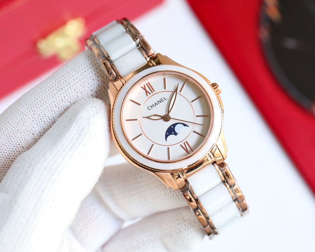 【18-22日にお届け】CHANEL  レディース 腕時計   33MM