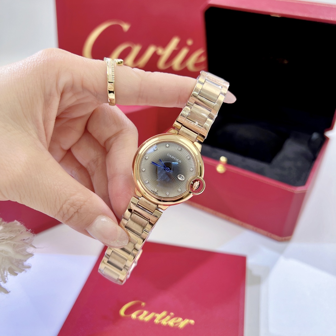 【18-22日にお届け】Cartler レディース 腕時計   33MM