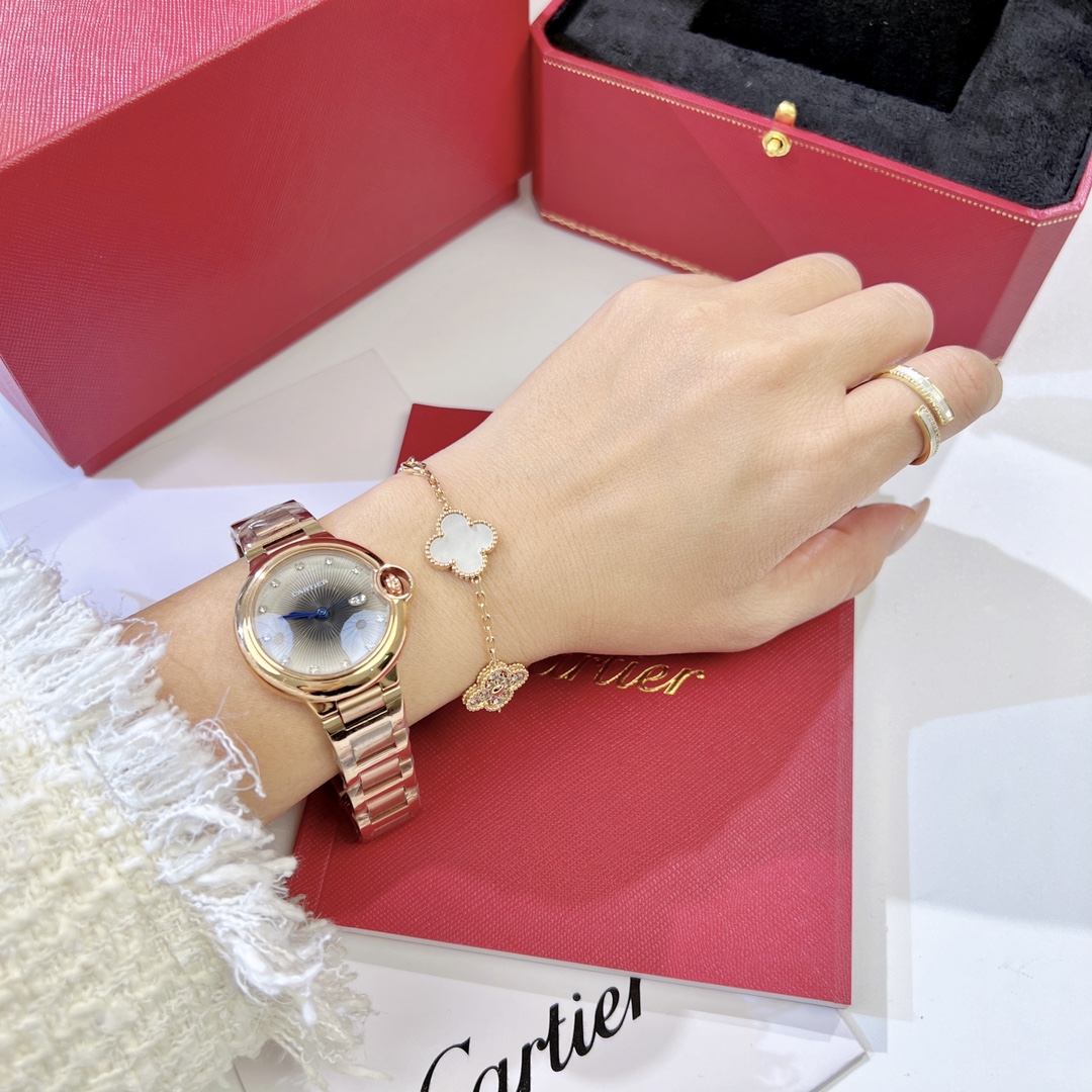 【18-22日にお届け】Cartler レディース 腕時計   33MM
