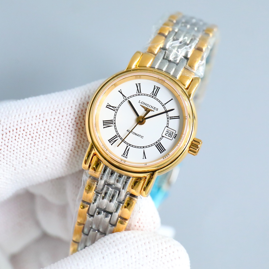 【18-22日にお届け】LONGINES レディース 腕時計  30MM 