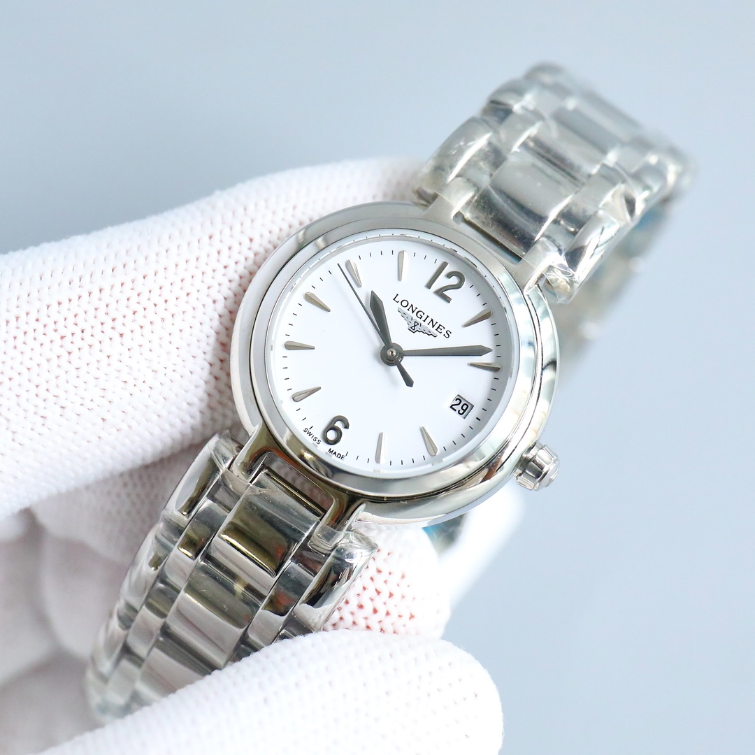 【18-22日にお届け】LONGINES レディース 腕時計  30MM 