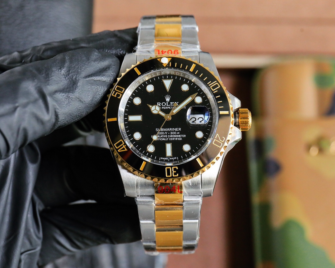 国内在庫(3日にお届け)Rolex メンズ 腕時計 サブマリーナー 6613-0001 40MM