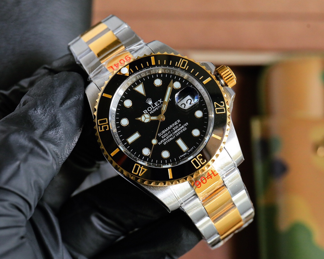 国内在庫(3日にお届け)Rolex メンズ 腕時計 サブマリーナー 6613-0001 40MM