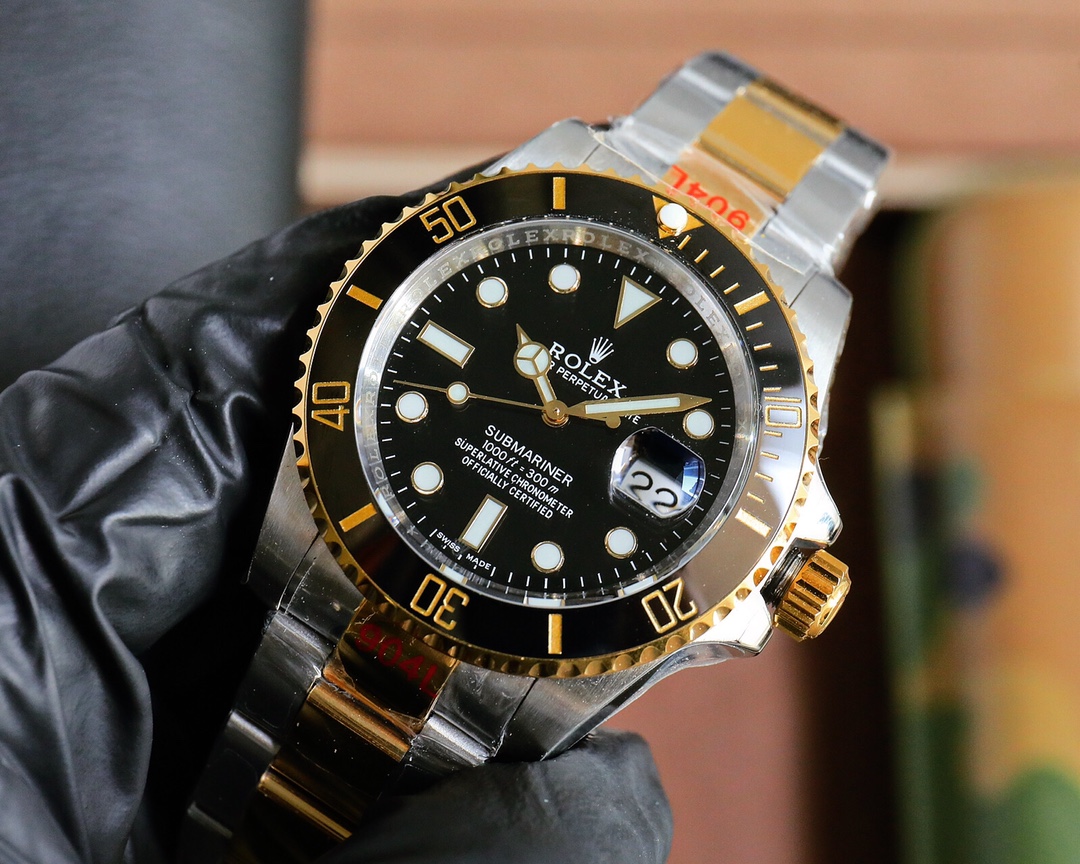 国内在庫(3日にお届け)Rolex メンズ 腕時計 サブマリーナー 6613-0001 40MM