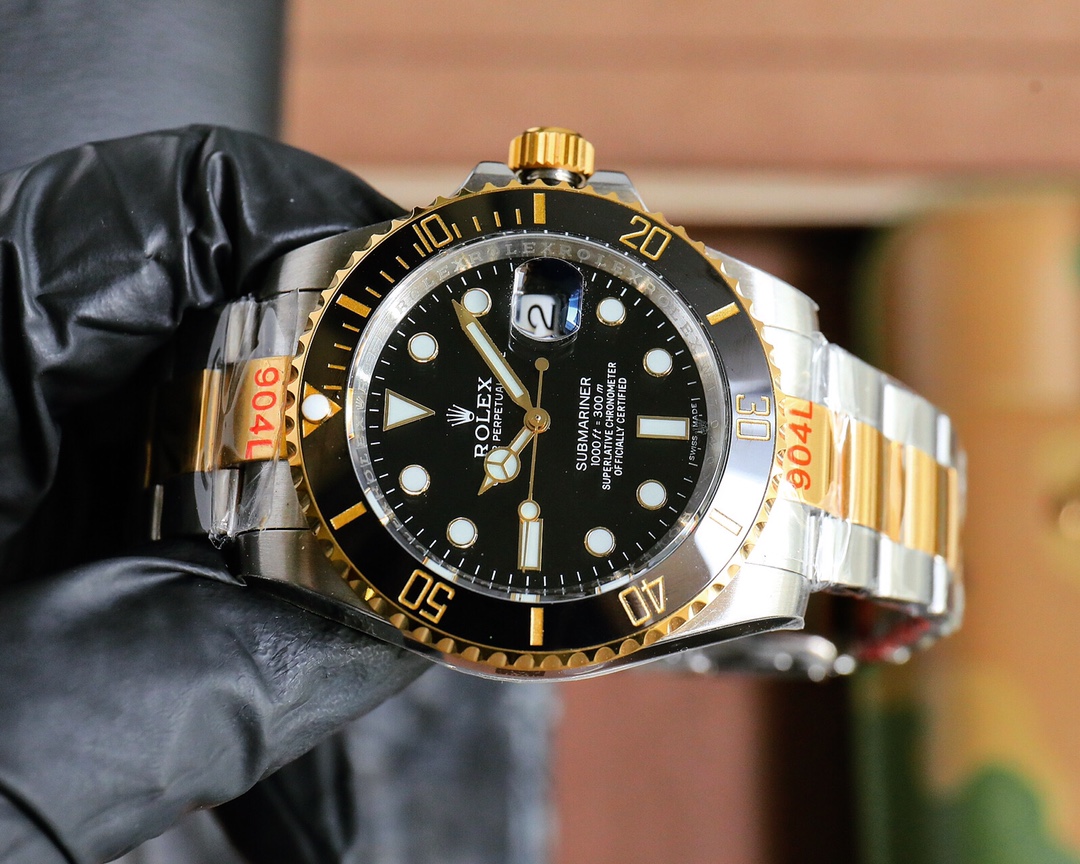国内在庫(3日にお届け)Rolex メンズ 腕時計 サブマリーナー 6613-0001 40MM