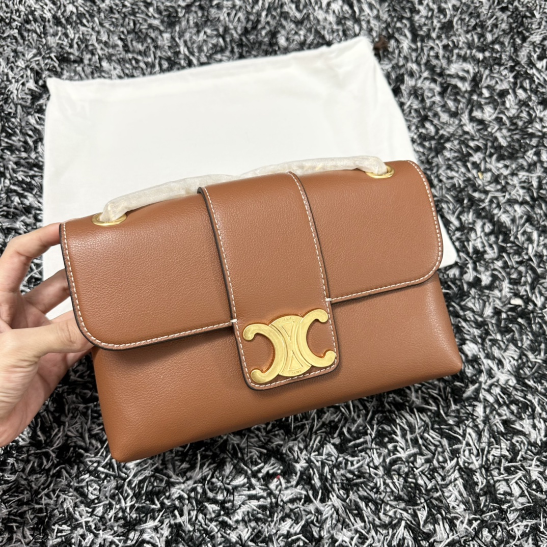 【CELINE】Victoire 23.5X14X8cm