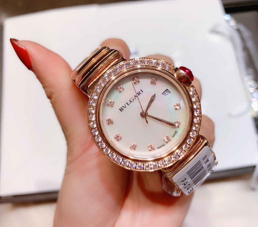 【18-22日にお届け】BVLGARI レディース 腕時計   28MM