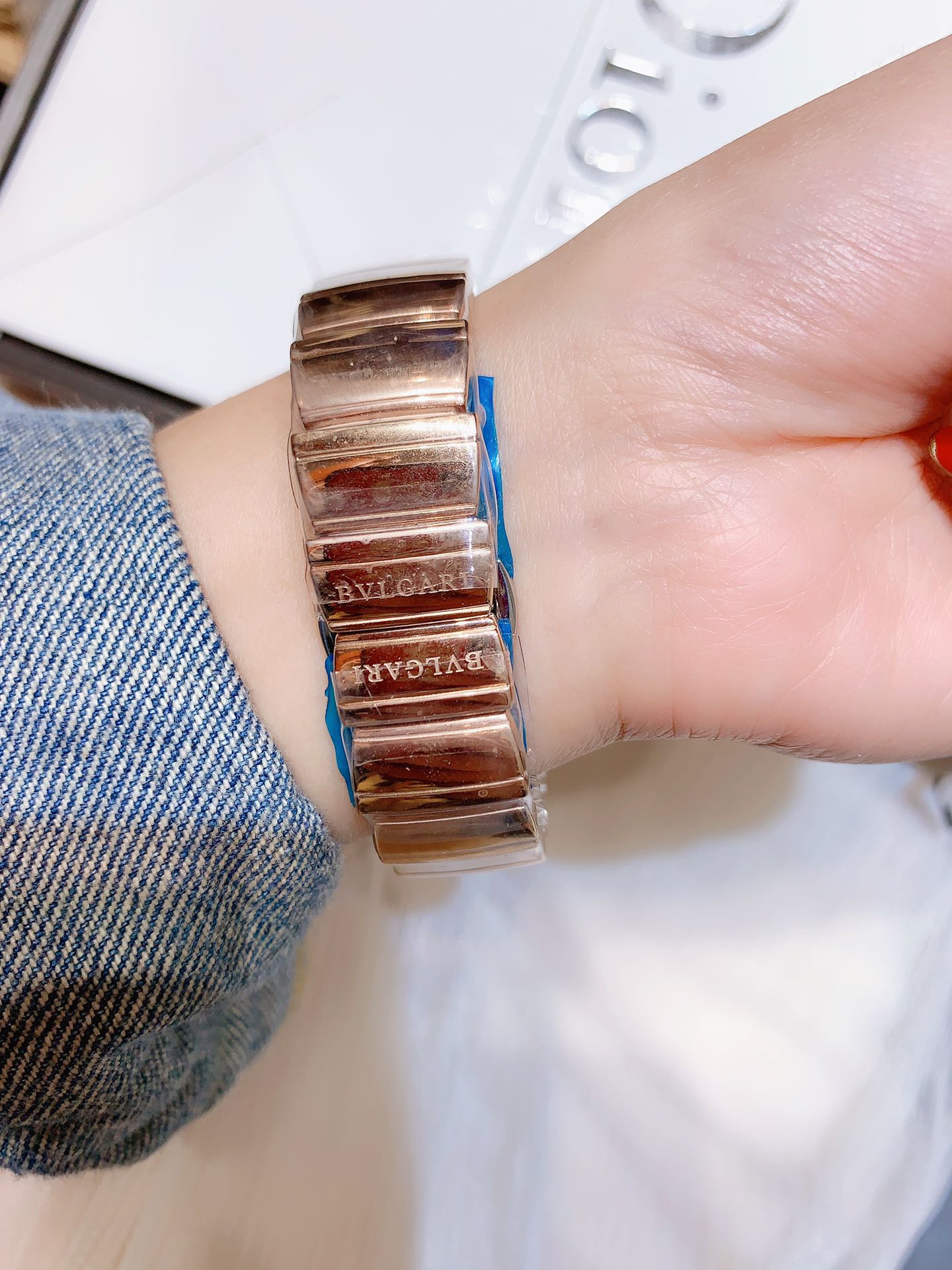 【18-22日にお届け】BVLGARI レディース 腕時計   28MM