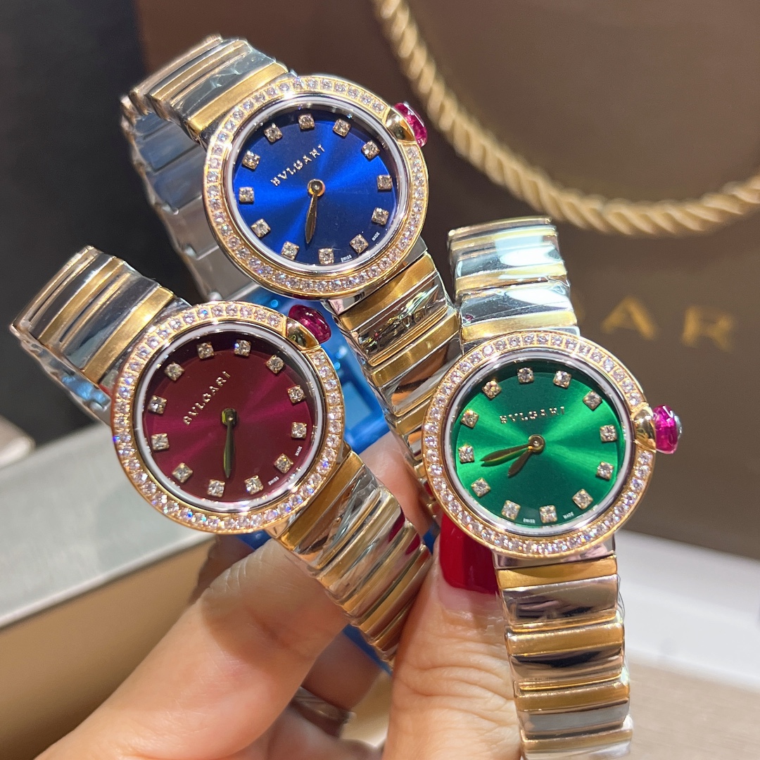 【20-25日間の輸送時間】【BVLGARI】28MM