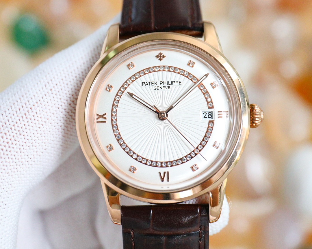 【18-22日にお届け】PATEK PHILIPPE メンズ 腕時計  40MM 