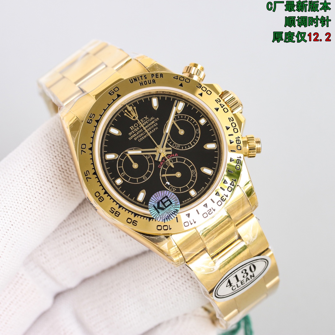 【18-22日にお届け】Rolex メンズ 腕時計 コスモグラフ デイトナ  40MM 4色