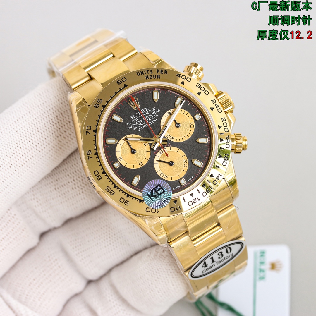 【18-22日にお届け】Rolex メンズ 腕時計 コスモグラフ デイトナ  40MM 4色