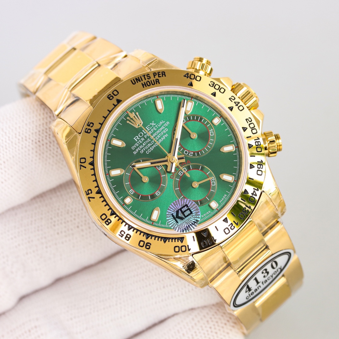 【18-22日にお届け】Rolex メンズ 腕時計 コスモグラフ デイトナ  40MM 4色