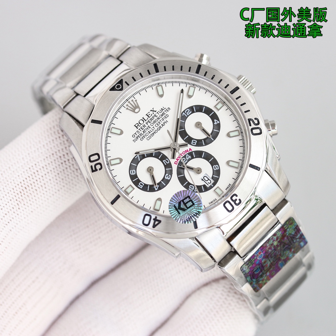 【18-22日にお届け】Rolex メンズ 腕時計 コスモグラフ デイトナ  40MM 3色