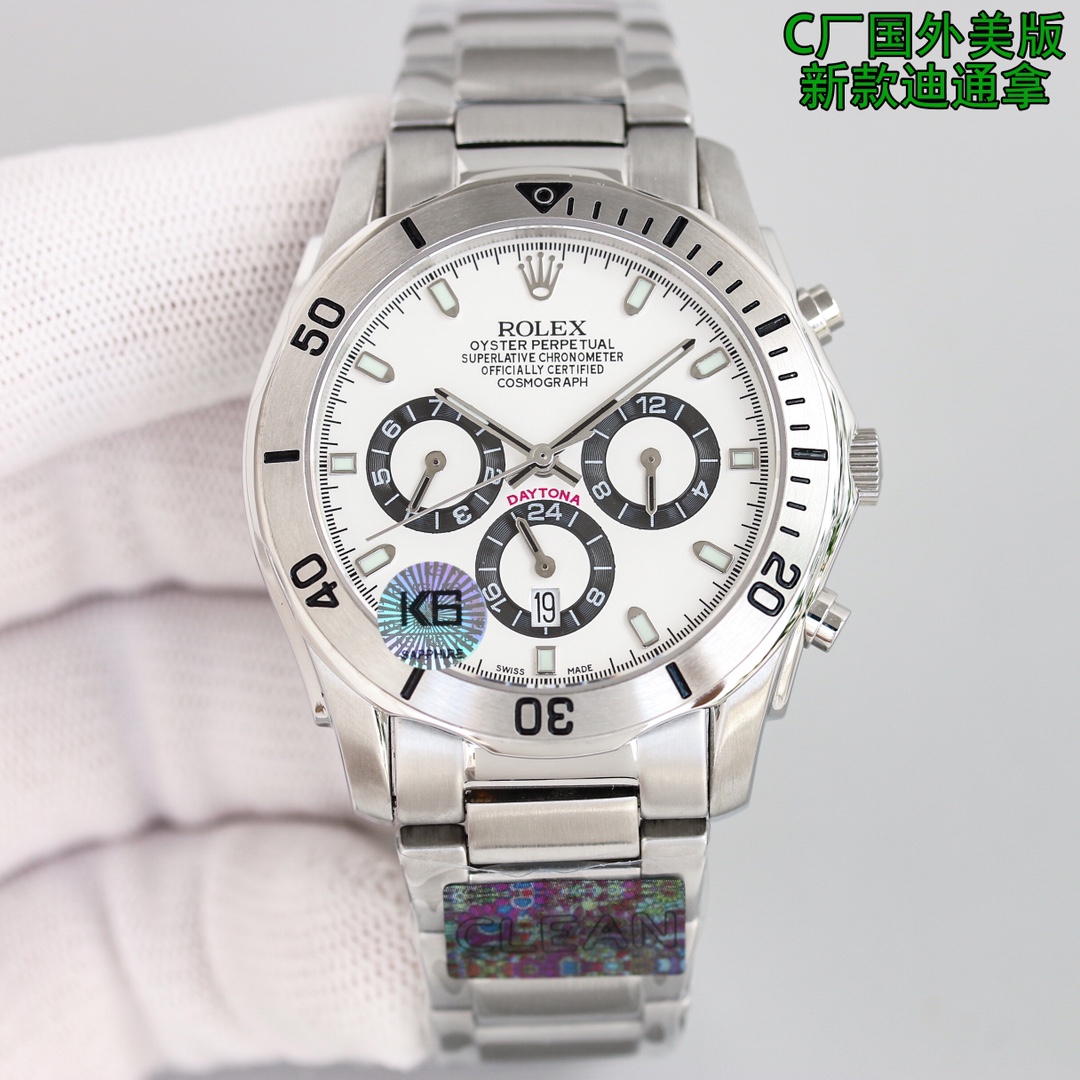 【18-22日にお届け】Rolex メンズ 腕時計 コスモグラフ デイトナ  40MM 3色