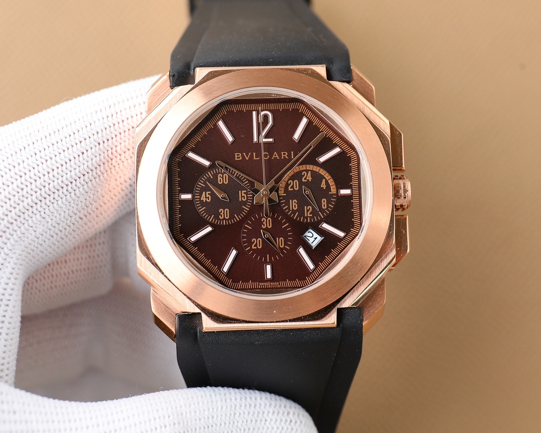【12-15日にお届け】BVLGARI メンズ 腕時計  41MM 