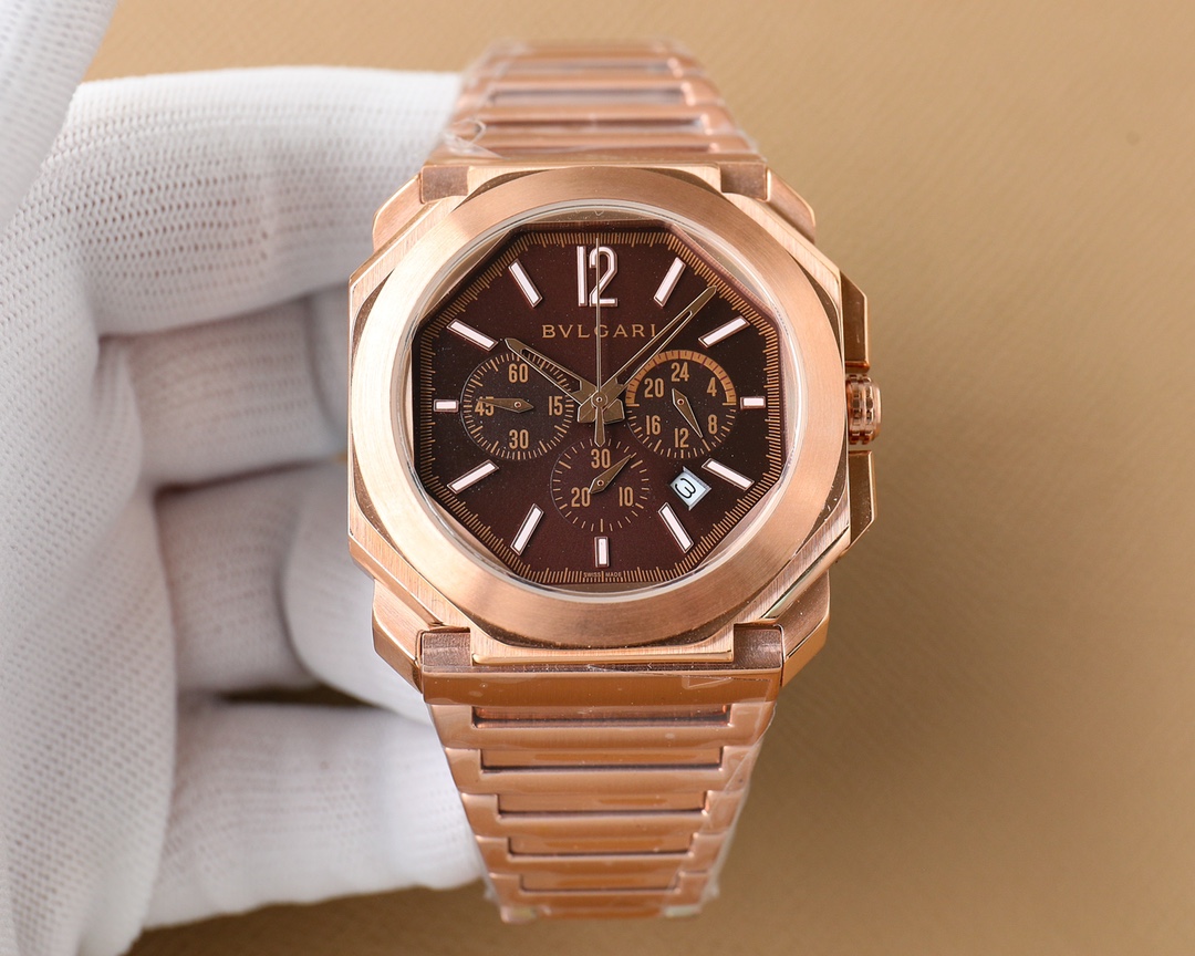 【12-15日にお届け】BVLGARI メンズ 腕時計  41MM 