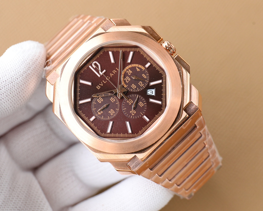 【12-15日にお届け】BVLGARI メンズ 腕時計  41MM 