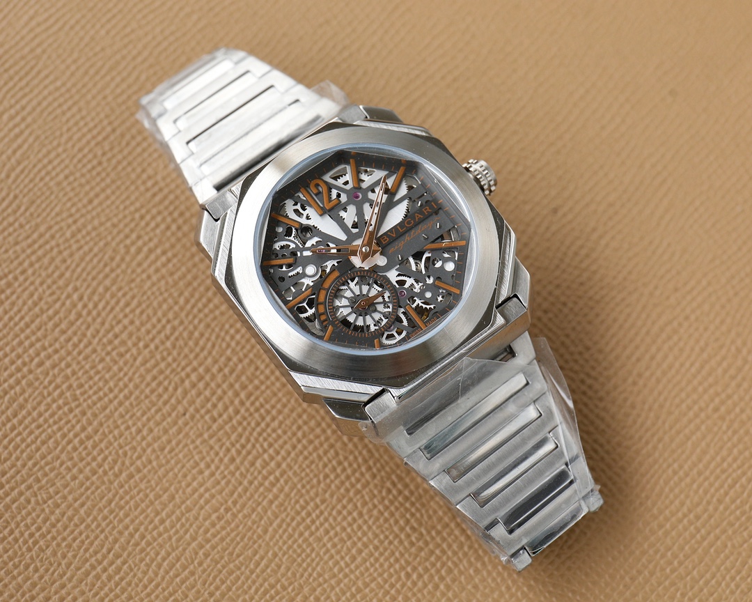 【12-15日にお届け】BVLGARI メンズ 腕時計  43MM 