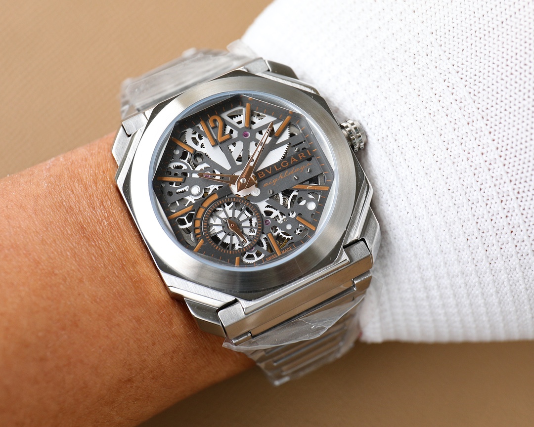 【12-15日にお届け】BVLGARI メンズ 腕時計  43MM 