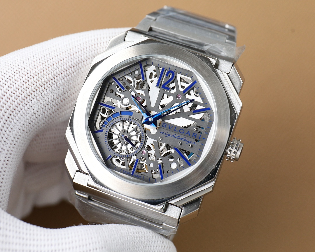 【12-15日にお届け】BVLGARI メンズ 腕時計  43MM 
