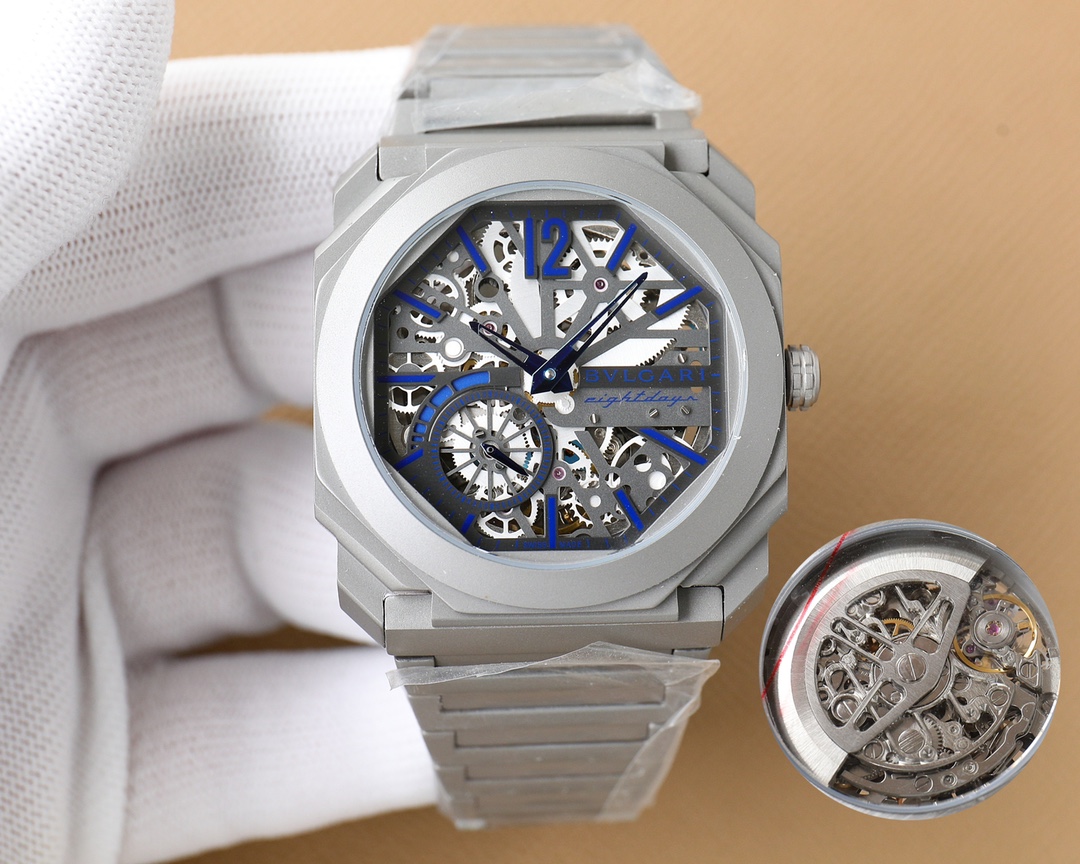 【12-15日にお届け】BVLGARI メンズ 腕時計  43MM 