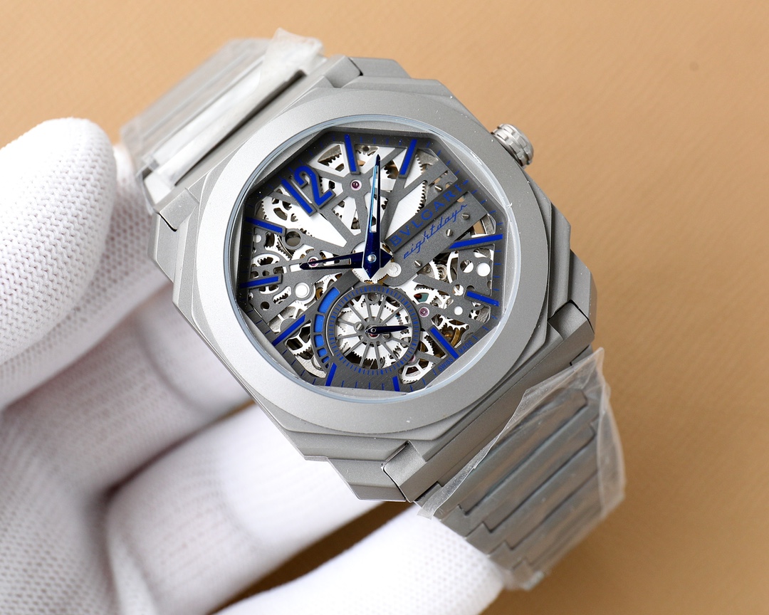 【12-15日にお届け】BVLGARI メンズ 腕時計  43MM 