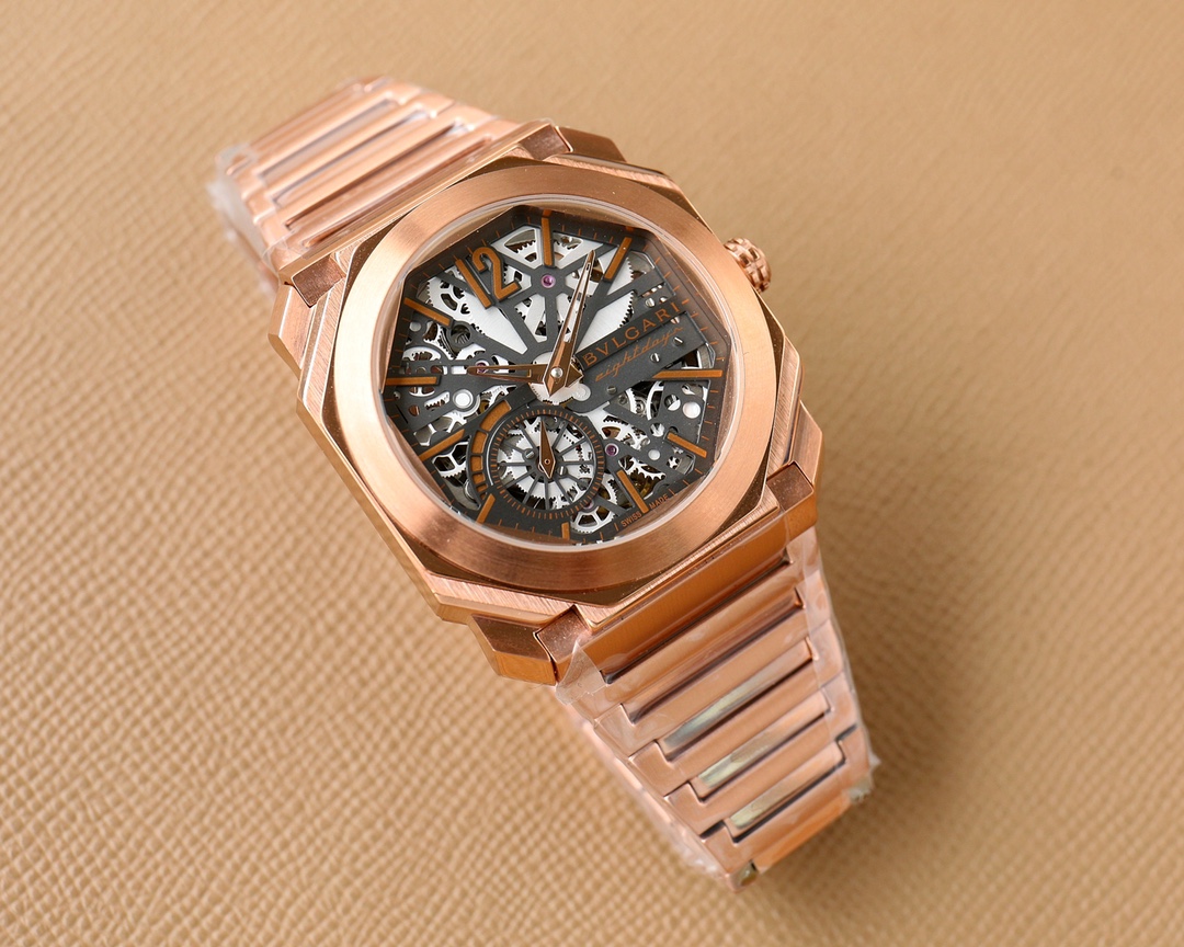 【12-15日にお届け】BVLGARI メンズ 腕時計  43MM 