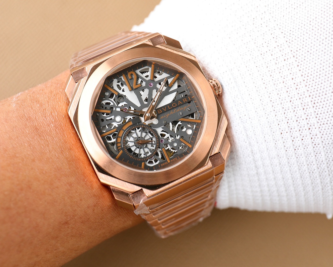 【12-15日にお届け】BVLGARI メンズ 腕時計  43MM 