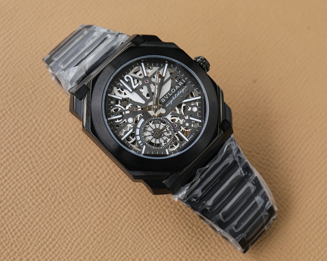 【12-15日にお届け】BVLGARI メンズ 腕時計  43MM 
