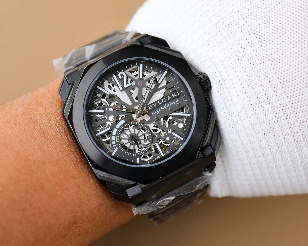 【12-15日にお届け】BVLGARI メンズ 腕時計  43MM 