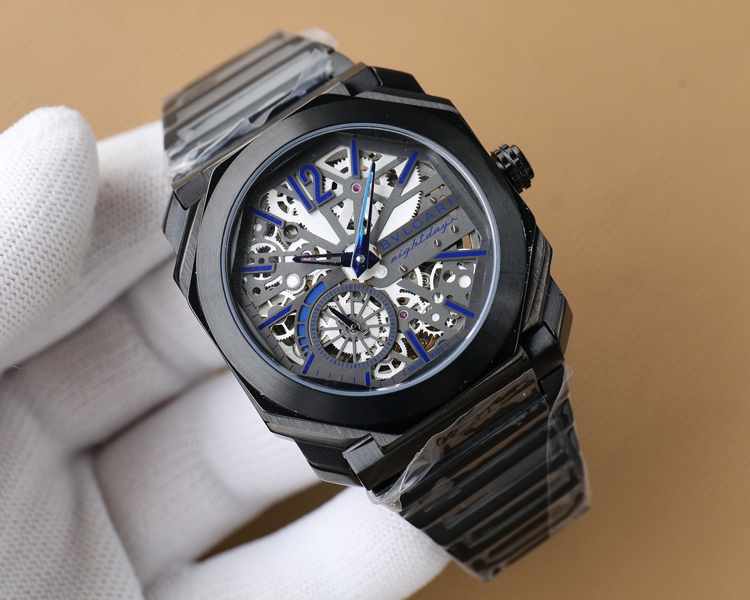 【12-15日にお届け】BVLGARI メンズ 腕時計  43MM 