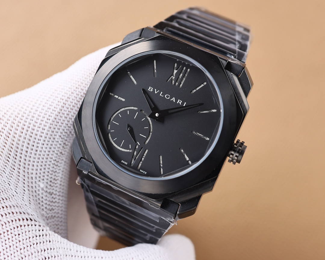 【12-15日にお届け】BVLGARI メンズ 腕時計  41MM 