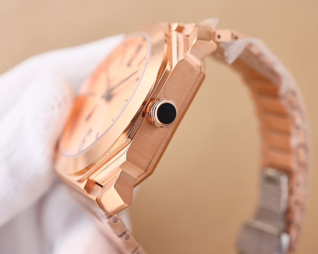 【12-15日にお届け】BVLGARI メンズ 腕時計  41MM  3色