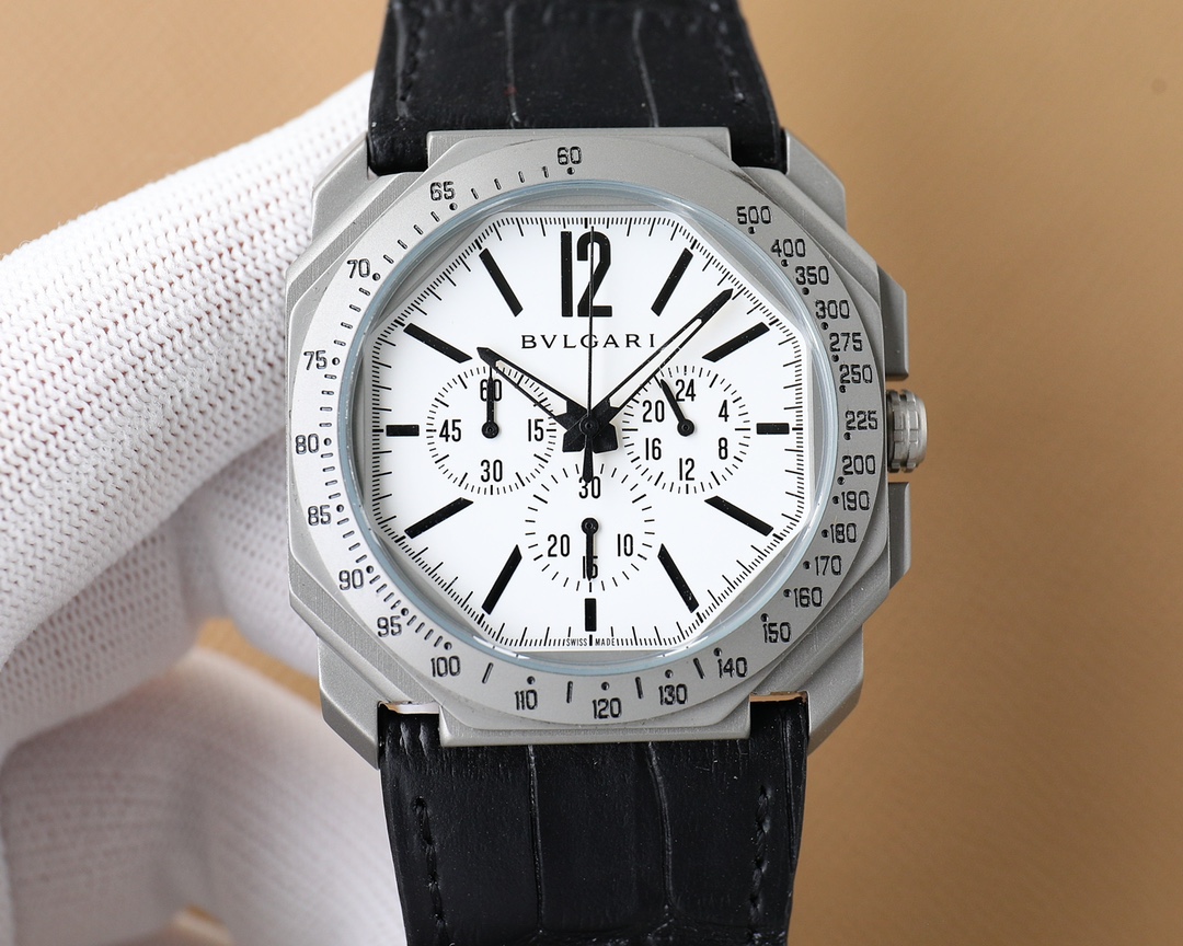 【12-15日にお届け】BVLGARI メンズ 腕時計  41MM  4色