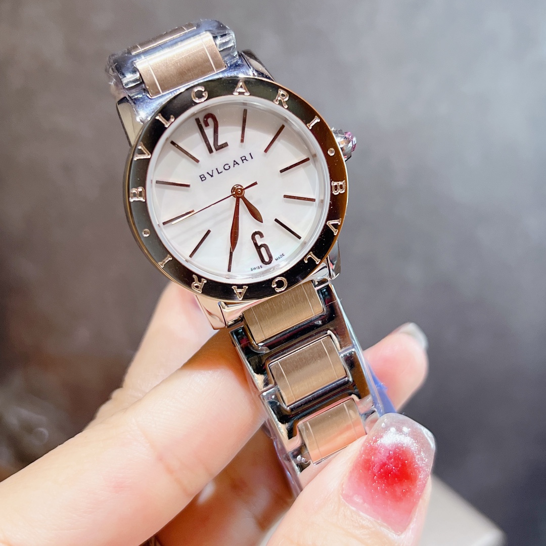 【12-15日にお届け】BVLGARI レディース  腕時計 33MM  6色