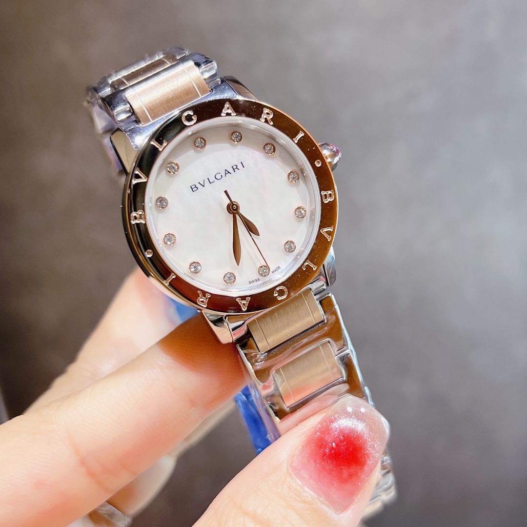 【12-15日にお届け】BVLGARI レディース  腕時計 33MM  6色