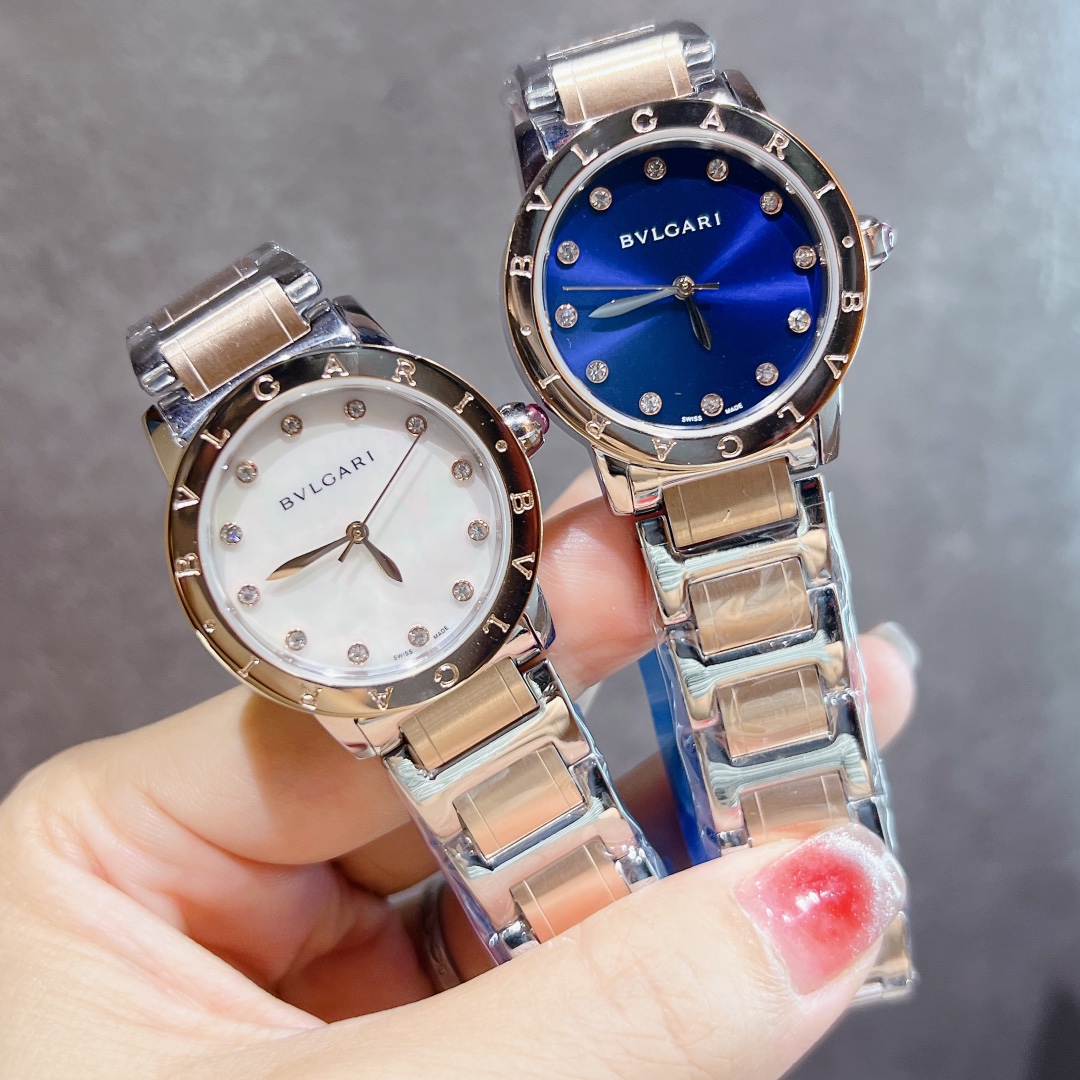 【12-15日にお届け】BVLGARI レディース  腕時計 33MM  6色