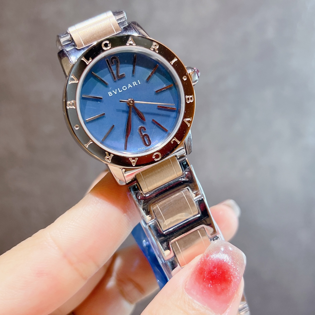 【12-15日にお届け】BVLGARI レディース  腕時計 33MM  6色