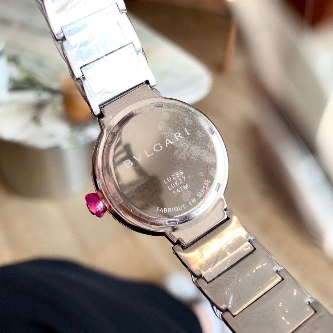 【12-15日にお届け】BVLGARI レディース  腕時計 33MM 