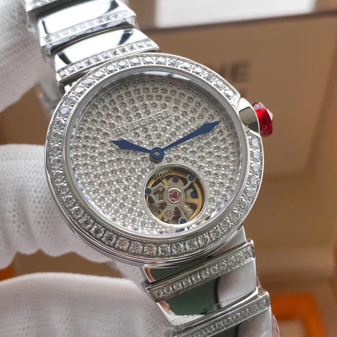 【12-15日にお届け】BVLGARI レディース  腕時計 33MM  2色